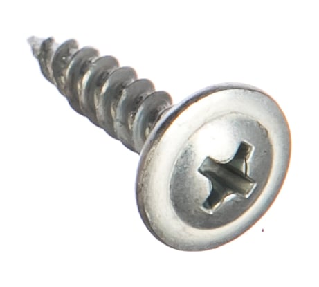 Оцинкованный саморез по металлу с прессшайбой КрепСтройГрупп 4,2х19 острый, 400 шт. 145330