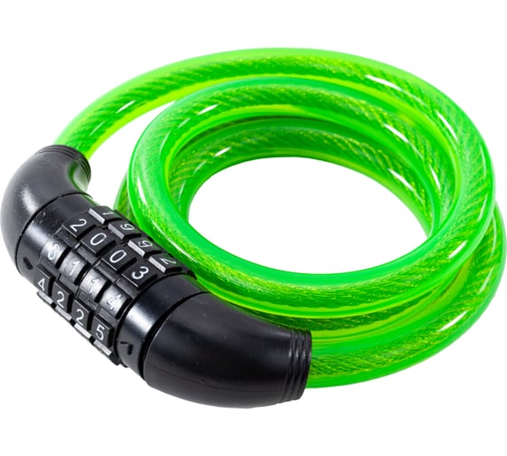 Тросовый замок Pobedit кодовый, d-12мм, L-1200 мм, 8108112