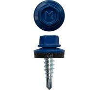 Кровельный саморез Daxmer 4,8x19 RAL 5005 сверло №1, 400 шт 00000353222