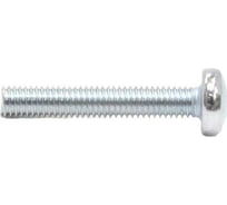 Винты Профикреп DIN 7985, с полукруглой головкой, цинк, 200 шт., 6х12 мм 120305
