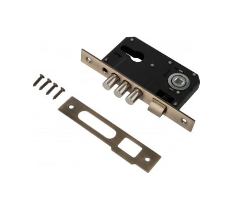 Врезной замок под евроцилиндр PALIDORE l06 ab (бронза) 98761298