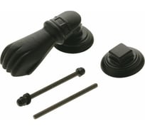 Дверной молоток Amig чёрный 4-115х40