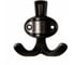 Мебельный крючок BOYARD K211ABL.2 1