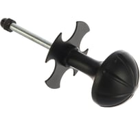 Дверная ручка-кнопка Amig черная 17