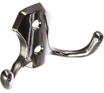 Мебельный крючок JET 585 двухрожковый, хром CQ585Z.002CP99