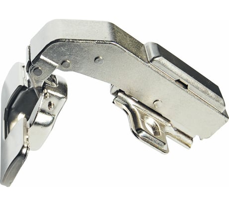 Угловая петля с доводчиком, с монтажной планкой JET 351 Clip-On D35мм 180 град. HR351C.110NI99