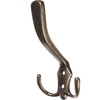 Мебельный крючок JET 585 трехрожковый, ант. серебро CQ585Z.003SA99