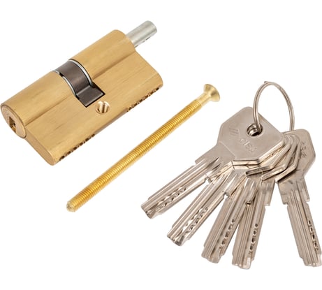 Цилиндровый механизм под вертушку CISA ASIX OE302-07.00 60 мм/25+10+25, ЛАТУНЬ 7280