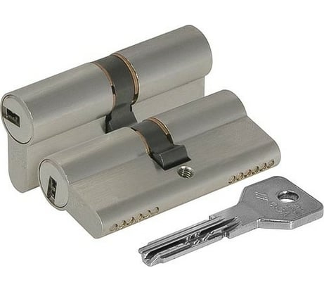 Цилиндровый механизм CISA ASIX OE300-18.12 80 мм/35+10+35, НИКЕЛЬ 17943