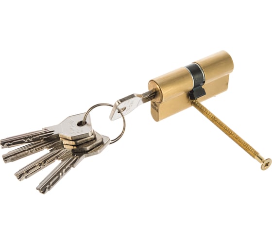 Цилиндровый механизм CISA ASIX OE300-07.00 60 мм/25+10+25, ЛАТУНЬ 7186