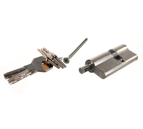 Цилиндровый механизм под вертушку CISA ASIX OE302-28.12 75 мм/30+10+35, НИКЕЛЬ 15750