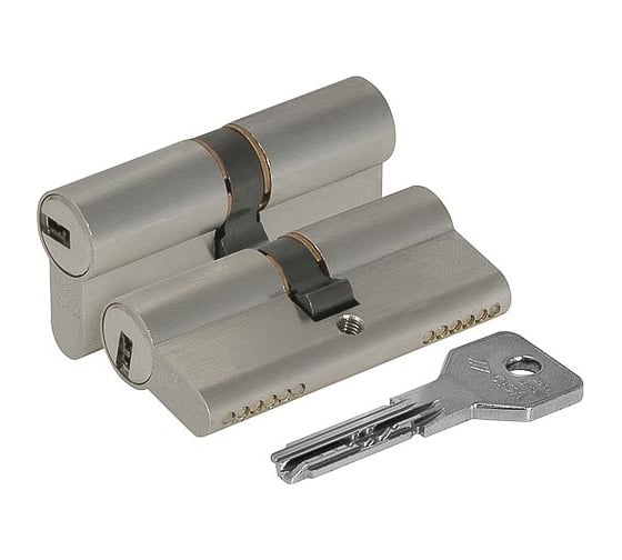 Цилиндровый механизм CISA ASIX OE300-26.12 65 мм/25+10+30, НИКЕЛЬ 36907