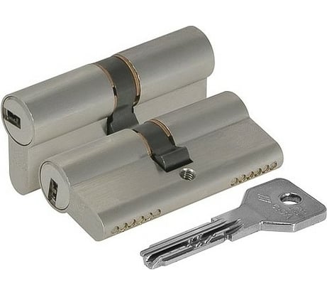 Цилиндровый механизм CISA ASIX OE300-17.12 80 мм/25+10+45, НИКЕЛЬ 22667
