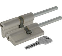 Цилиндровый механизм под вертушку CISA дл. шток ASTRAL OА317-90.12 80 мм/45+10+25, НИКЕЛЬ 2164