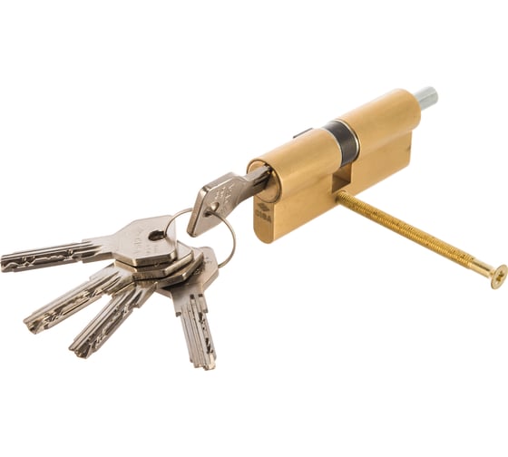 Цилиндровый механизм под вертушку CISA ASIX OE302-28.00 75 мм/30+10+35, ЛАТУНЬ 7284 1