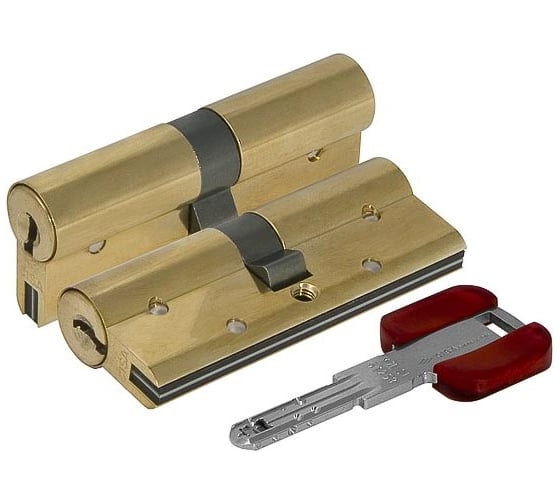 Цилиндровый механизм CISA RS3 OL3S1-18.66 80 мм/35+10+35, ЛАТУНЬ 22983