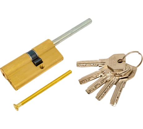 Цилиндровый механизм под вертушку CISA дл. шток ASIX OE307-12.00 70 мм/35+10+25, ЛАТУНЬ 23911