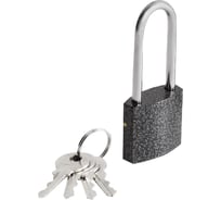 Навесной замок Smartbuy корпус 30 мм, удлиненная дужка, d5 мм, 4 ключа SBT-LK-3005L