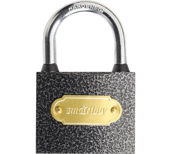 Навесной замок Smartbuy корпус 60х48 мм, дужка d8.5 мм, 3 ключа SBT-LK-6048