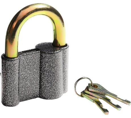 Навесной замок Smartbuy корпус 61х46 мм, дужка d11 мм, 3 ключа SBT-LK-6146