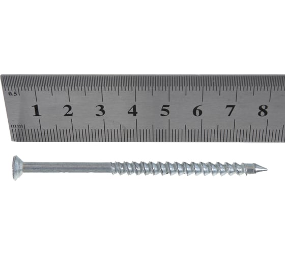 Дюбель-гвоздь INTERFIX 8 L80, потайной борт, быстрый монтаж ПП. 50 шт 8196