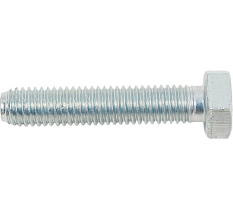 Болт STEELREX DIN 933, класс прочности 5,8, цинк, М8x40 мм, 40 шт. 0211008040B400004032