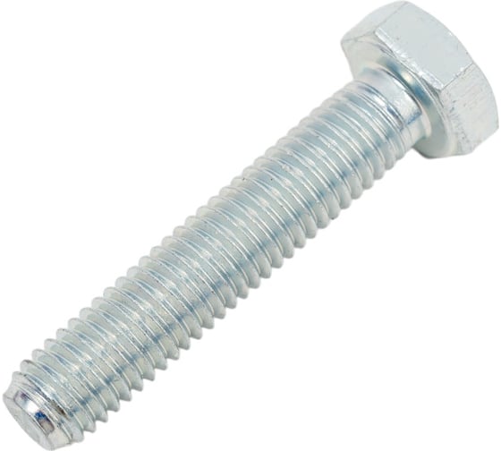 Болт STEELREX DIN 933, класс прочности 5,8, цинк, М8x40 мм, 40 шт. 0211008040B400004032