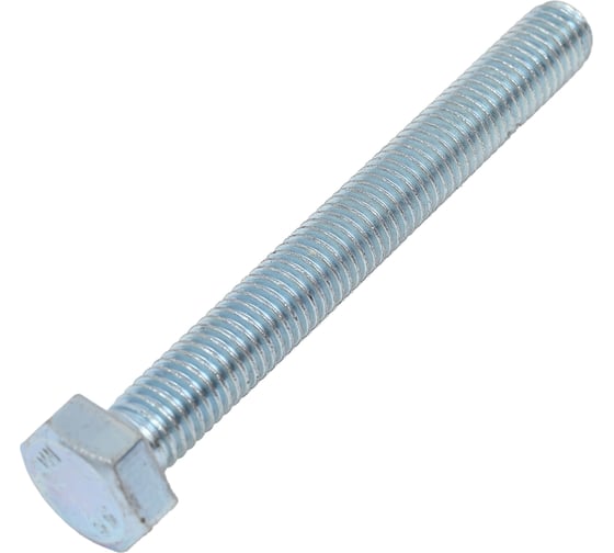 Болт STEELREX DIN 933, класс прочности 5,8, цинк, М8x70 мм, 20 шт. 0211008070B400002032