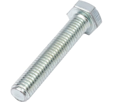 Болт STEELREX DIN 933, класс прочности 5,8, цинк, М8x45 мм, 35 шт. 0211008045B400003532