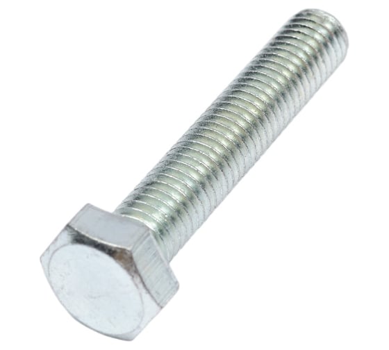 Болт STEELREX DIN 933, класс прочности 5,8, цинк, М8x45 мм, 35 шт. 0211008045B400003532