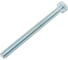 Болт STEELREX DIN 933, класс прочности 5,8, цинк, М6x70 мм, 40 шт. 0211006070B400004032 2
