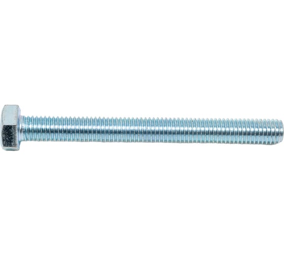 Болт STEELREX DIN 933, класс прочности 5,8, цинк, М8x80 мм, 30 шт. 0211008080B300003016