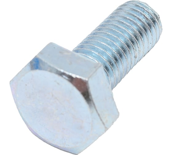 Болт STEELREX DIN 933, класс прочности 5,8, цинк, М10x25 мм, 35 шт. 0211010025B400003532