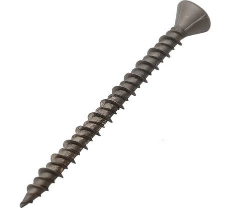 Саморез для ГВЛ STEELREX двухзаходная резьба, оксид, 3,9x45 мм, 80 шт. 0107039045B500008064