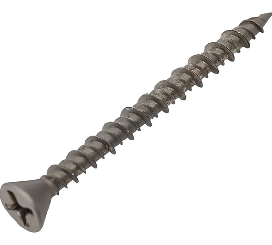 Саморез для ГВЛ STEELREX двухзаходная резьба, оксид, 3,9x45 мм, 80 шт. 0107039045B500008064