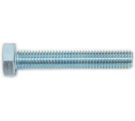 Болт STEELREX DIN 933, класс прочности 5,8, цинк, М10x60 мм, 15 шт. 0211010060B400001532