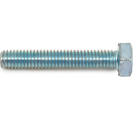 Болт STEELREX DIN 933, класс прочности 5,8, цинк, М6x35 мм, 80 шт. 0211006035B400008032