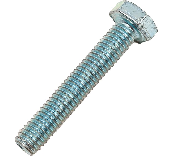 Болт STEELREX DIN 933, класс прочности 5,8, цинк, М6x35 мм, 80 шт. 0211006035B400008032