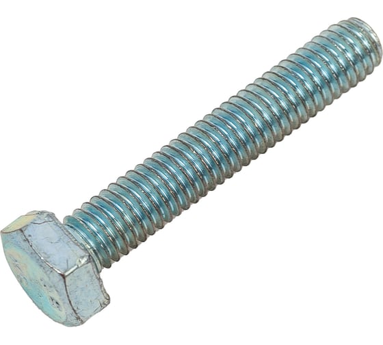Болт STEELREX DIN 933, класс прочности 5,8, цинк, М6x35 мм, 80 шт. 0211006035B400008032