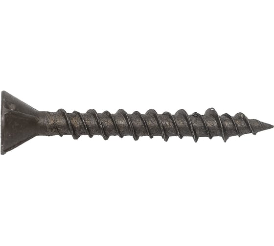 Саморез для ГВЛ STEELREX двухзаходная резьба, оксид, 3,9x30 мм, 150 шт. 0107039030B500015064