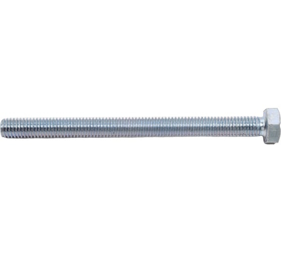 Болт STEELREX DIN 933, класс прочности 5,8, цинк, М8x100 мм, 30 шт. 0211008100B300003016 1