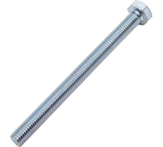 Болт STEELREX DIN 933, класс прочности 5,8, цинк, М8x100 мм, 30 шт. 0211008100B300003016