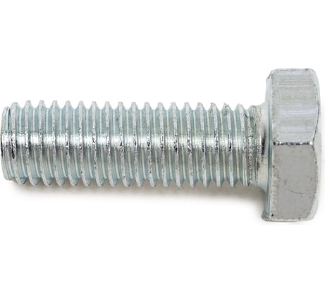 Болт STEELREX DIN 933, класс прочности 5,8, цинк, М10x30 мм, 30 шт. 0211010030B400003032