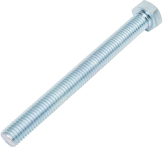Болт STEELREX DIN 933, класс прочности 5,8, цинк, М12x120 мм, 10 шт. 0211012120B300001016
