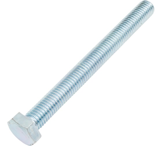 Болт STEELREX DIN 933, класс прочности 5,8, цинк, М12x120 мм, 10 шт. 0211012120B300001016