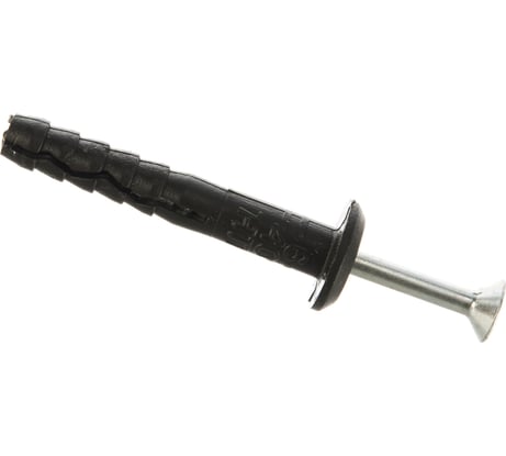 Дюбель-гвоздь INTERFIX 6 К40, грибовидный борт, быстрый монтаж ПП, 200 шт 25997