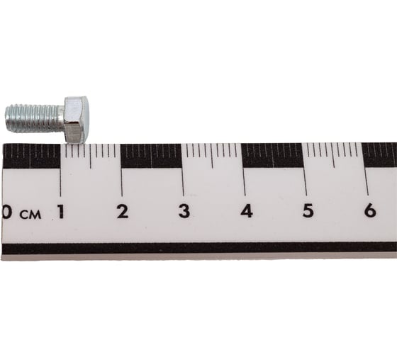 Болт STEELREX DIN 933, класс прочности 5,8, цинк, М5x10 мм, 150 шт. 0211005010B500015064