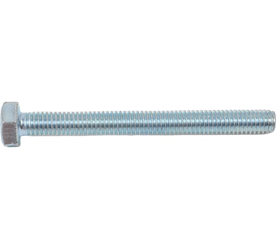 Болт STEELREX DIN 933, класс прочности 5,8, цинк, М6x60 мм, 45 шт. 0211006060B400004532