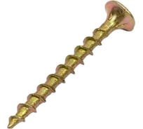 Саморез для ГКЛ STEELREX крупная резьба, жёлтый цинк, 3,5x35 мм, 250 шт. 0105035035B400025032