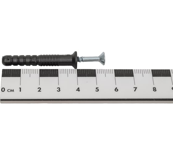 Дюбель-гвоздь INTERFIX 6 L40, потайной борт, быстрый монтаж ПП. 200 шт 318